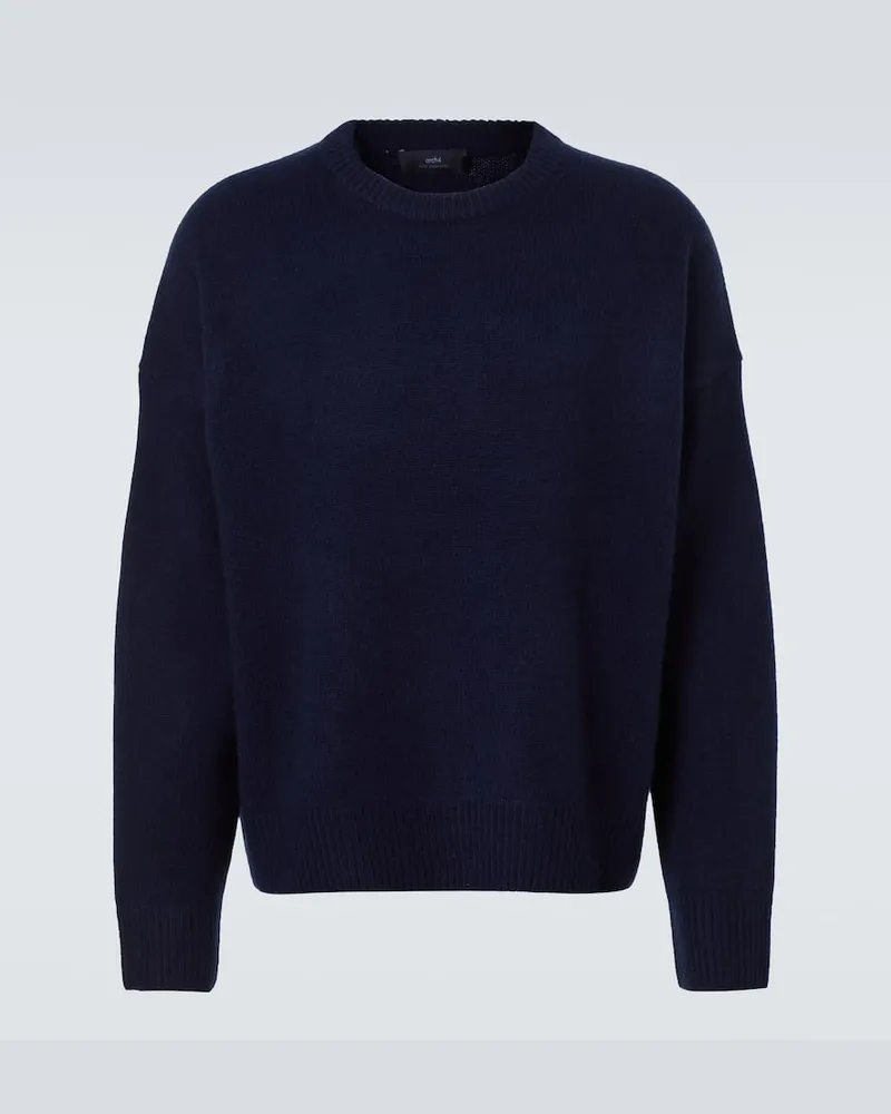 arch4 Pullover Mr Paddington aus Kaschmir Blau