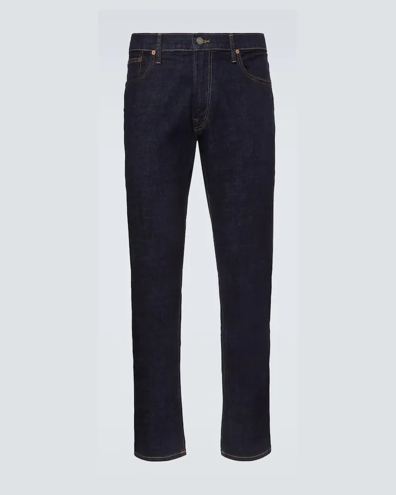 Ralph Lauren Straight Jeans Blau