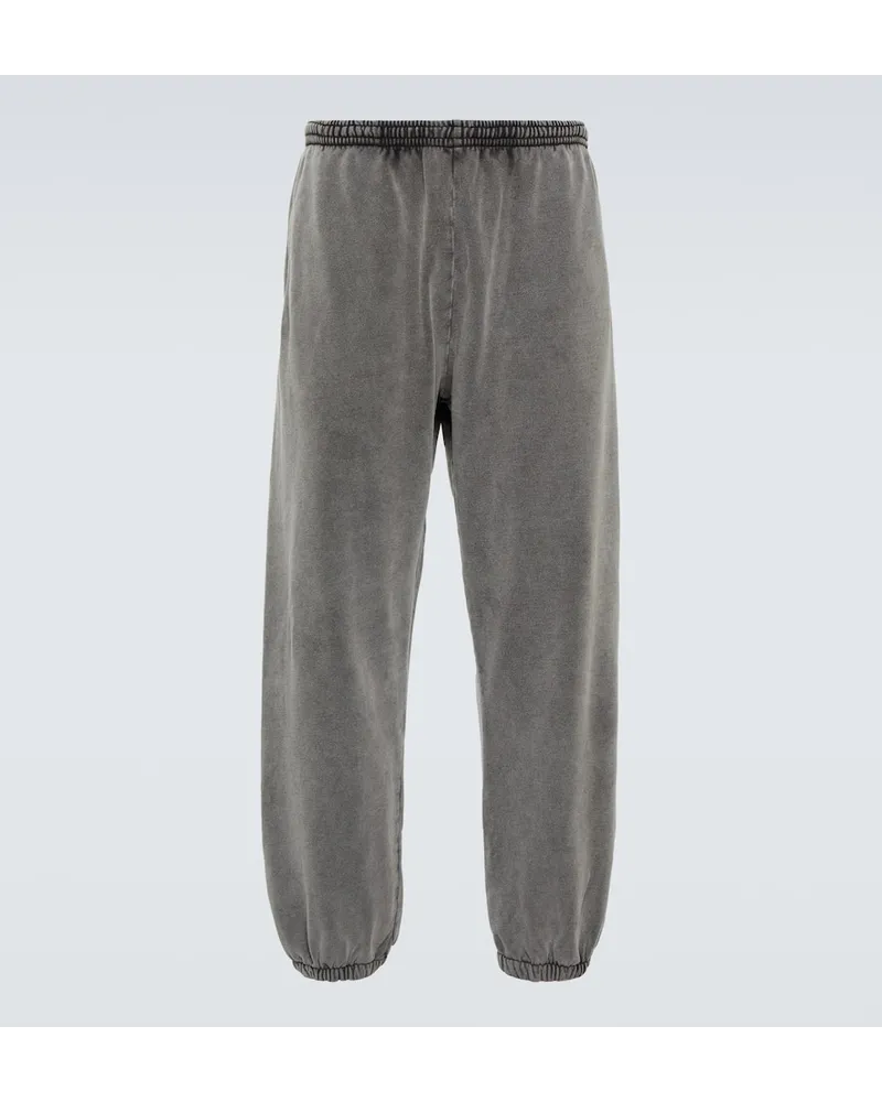 Acne Studios Jogginghose aus Baumwolle Schwarz