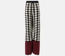 Weite Hose Lounge aus Wolle