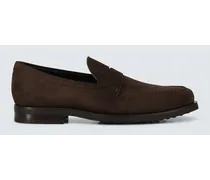 Loafers aus Veloursleder