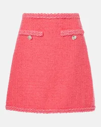 Giambattista Valli Minirock aus Tweed Pink