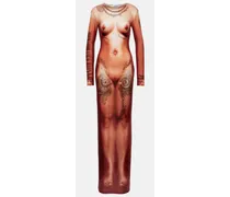 Tattoo Collection Maxikleid