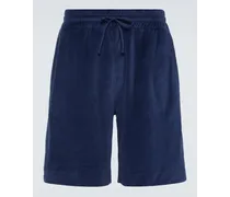 Bermuda-Shorts aus Baumwolle und Seide