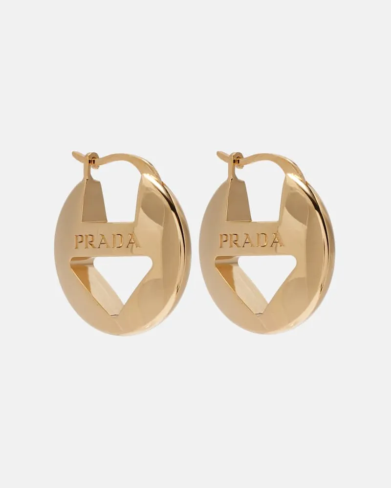 Prada Ohrringe Gold