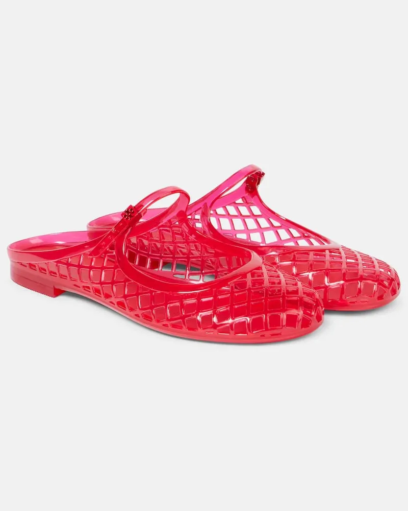 Tory Burch Slippers Mellow Mary Jane Rot