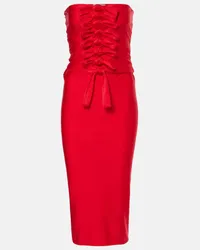 COPERNI Midikleid Gala aus Jersey Rot