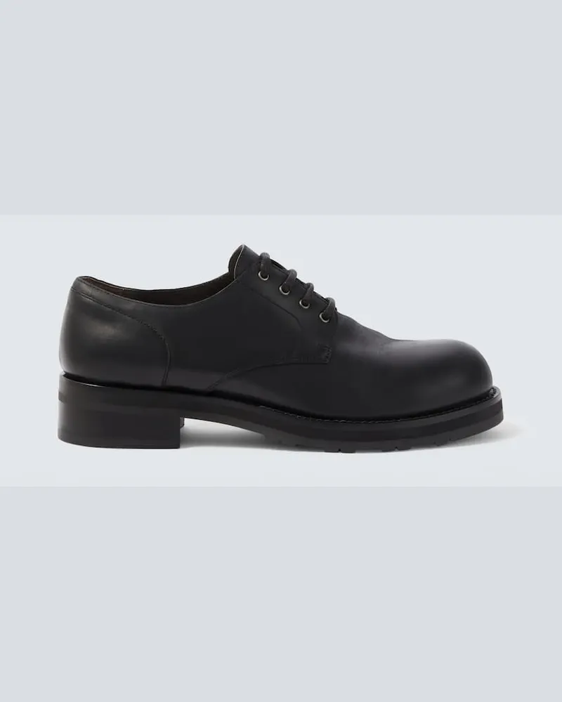 The Row Schnürschuhe aus Leder Schwarz