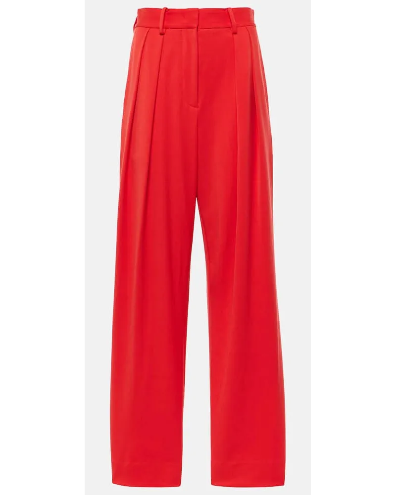 STAUD Weite Hose Luisa Rot