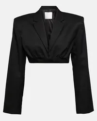 Christopher Esber Blazer aus Wolle Schwarz