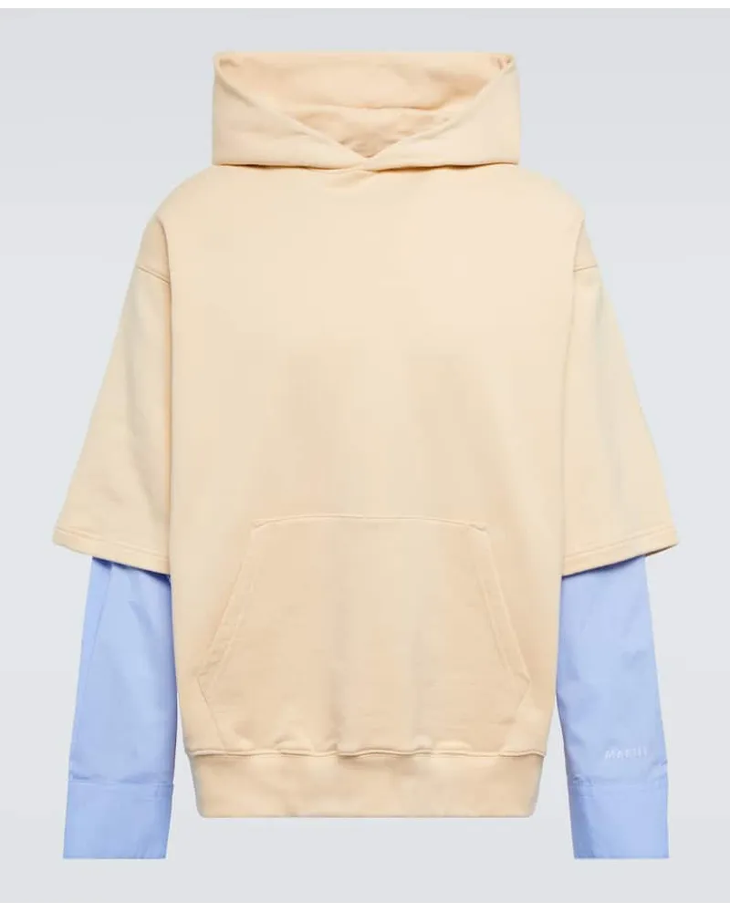 Marni Hoodie aus Baumwolle Multicolor