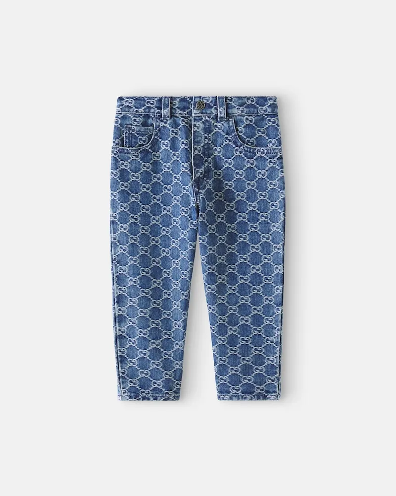 Gucci Baby Jeans GG Blau