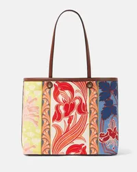 Etro Tote Coffa Large aus Canvas Blau