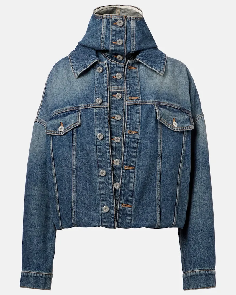 Jean Paul Gaultier Jeansjacke Blau