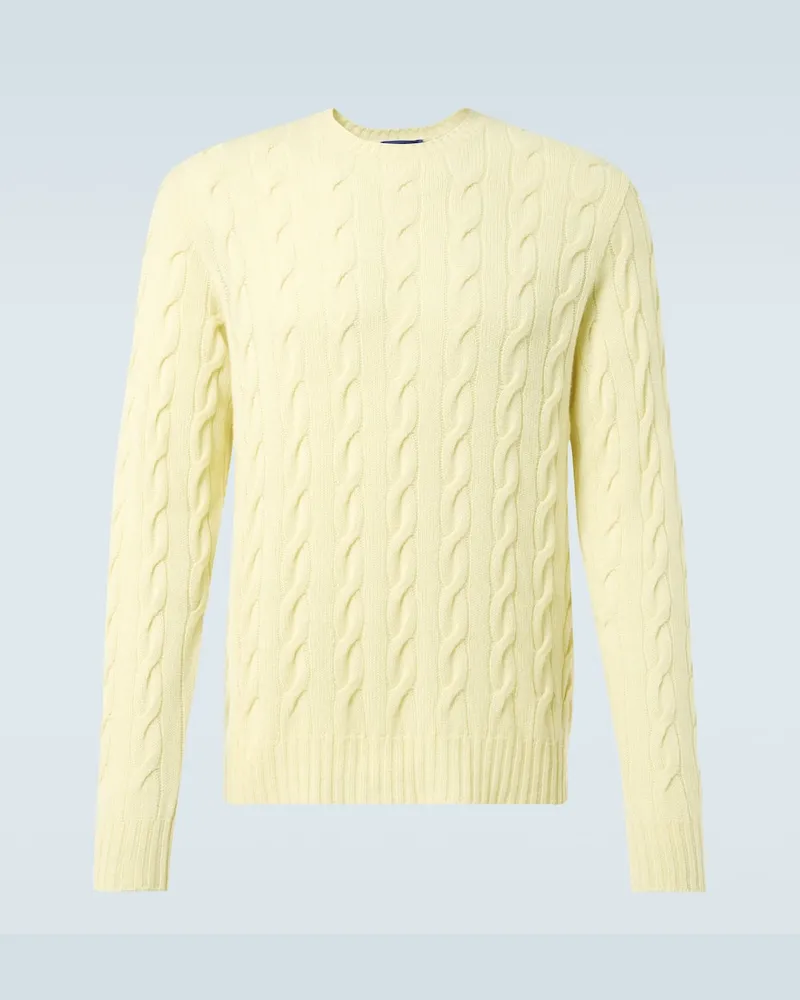 Ralph Lauren Pullover aus Kaschmir Gelb