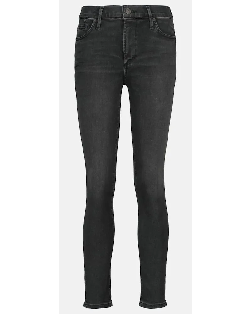Citizens of humanity Mid-Rise Skinny Jeans Rocket Schwarz
