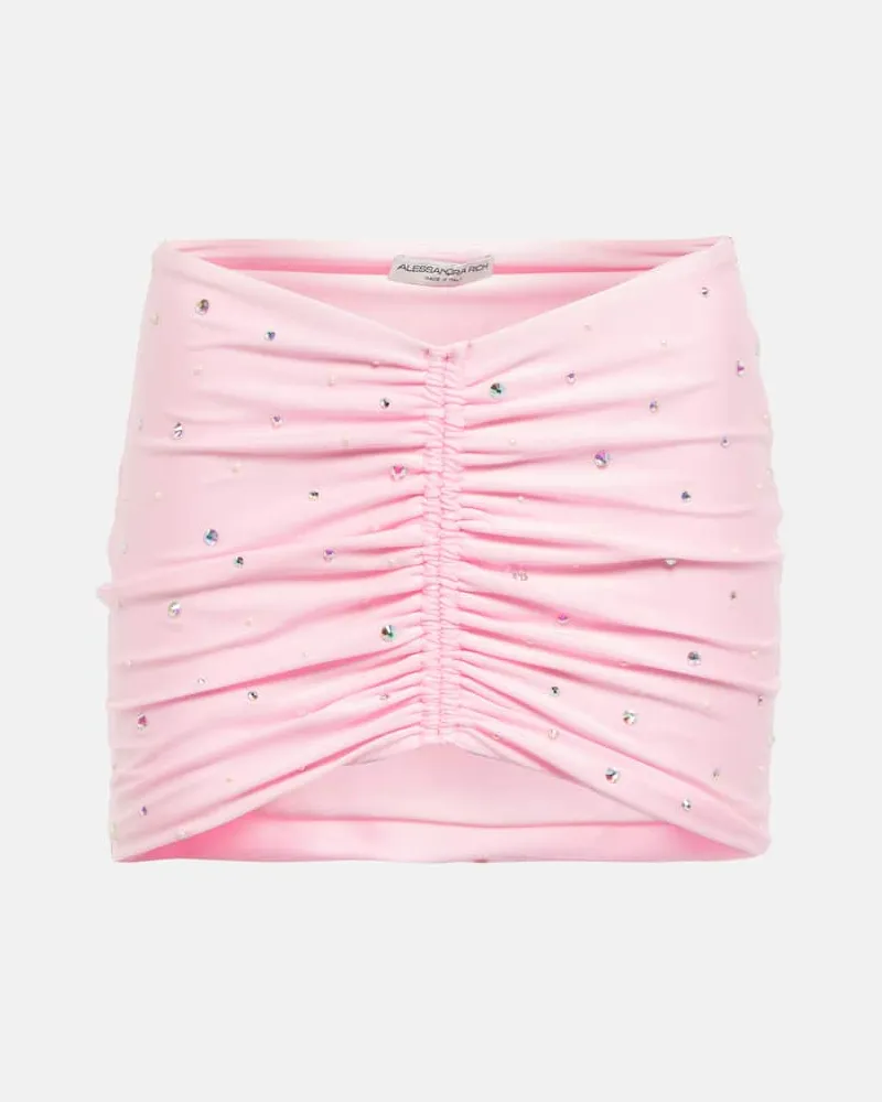 Alessandra Rich Minirock Rosa