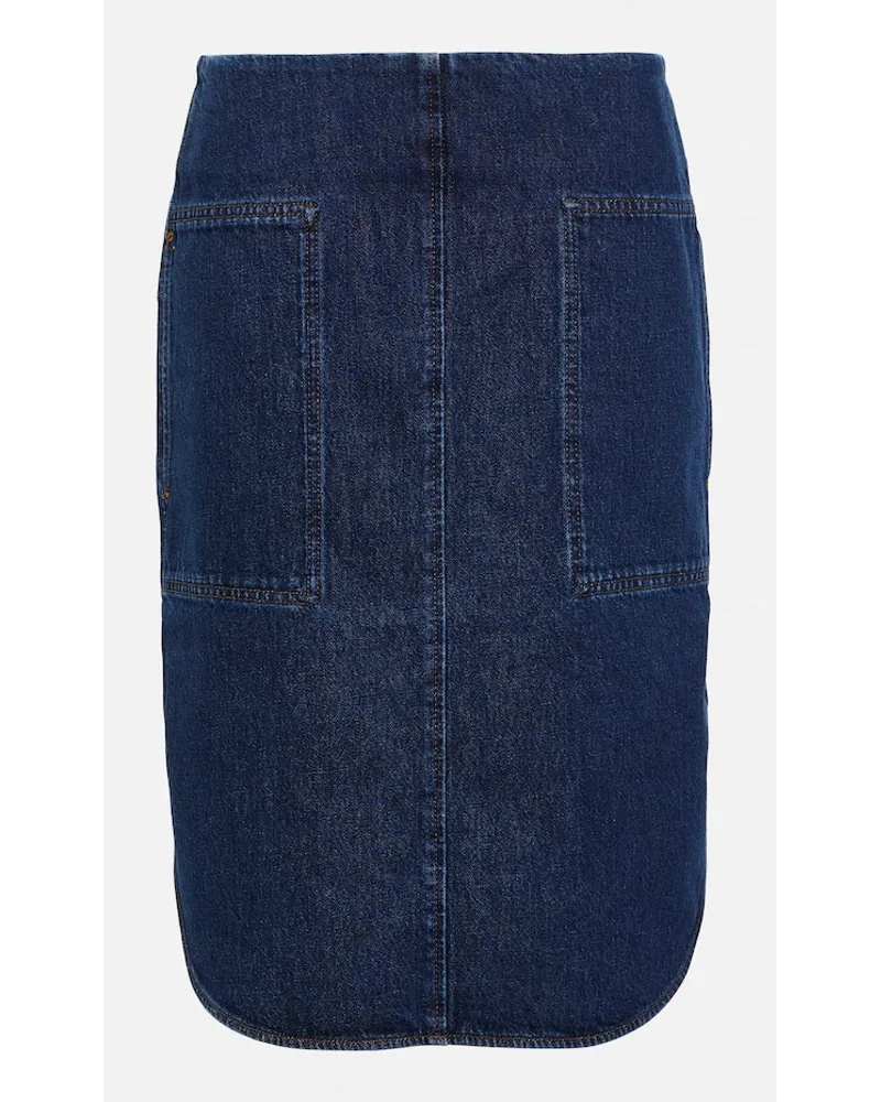 Totême Jeansrock Blau
