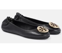 Ballerinas Minnie aus Leder