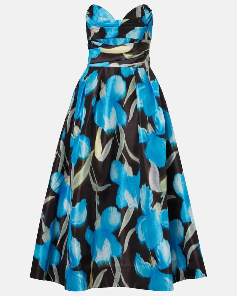 Rebecca Vallance Bedrucktes Midikleid Ingrid Multicolor