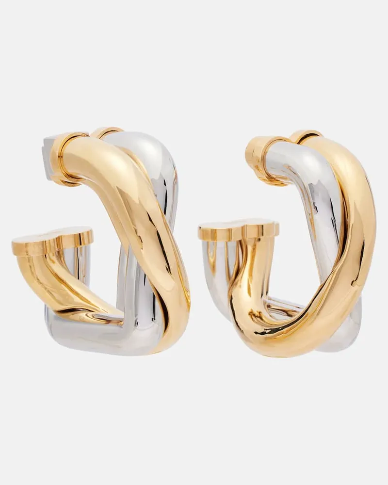 Jacquemus Ohrringe Doppio Gold