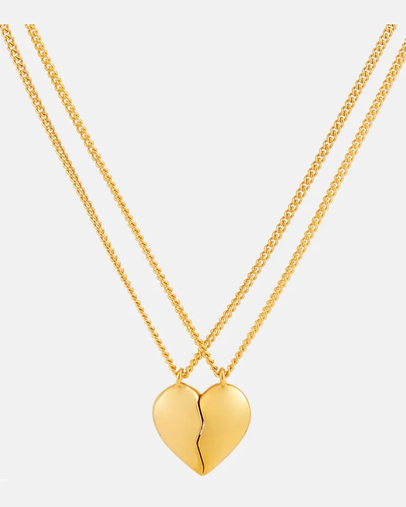 Balenciaga Halskette Lovelock Double Gold