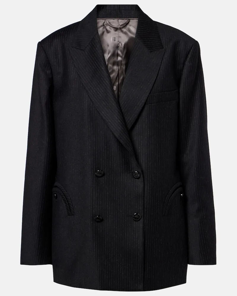 Blazé Milano Blazé Milano Blazer Nightbreak aus Schurwolle Schwarz