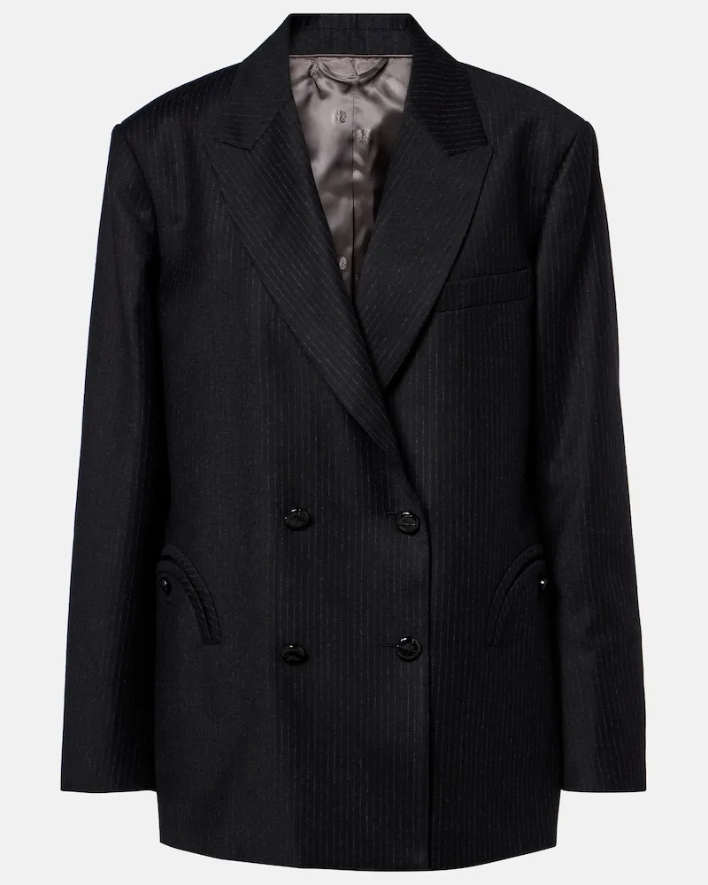 Blazé Milano Blazé Milano Blazer Nightbreak aus Schurwolle Schwarz