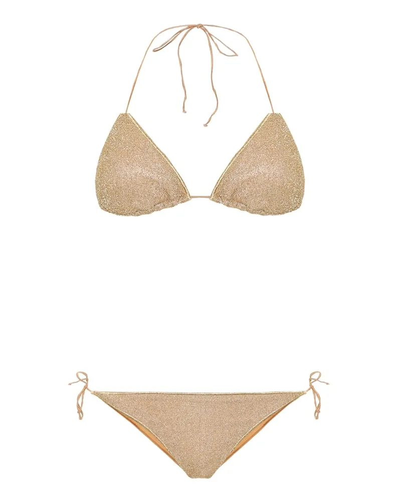 Oséree Oseree Neckholder-Bikini Lumiere Gold