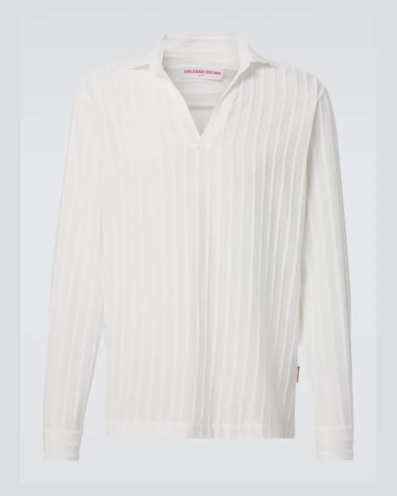 Orlebar Brown Polohemd Ridley Weiß