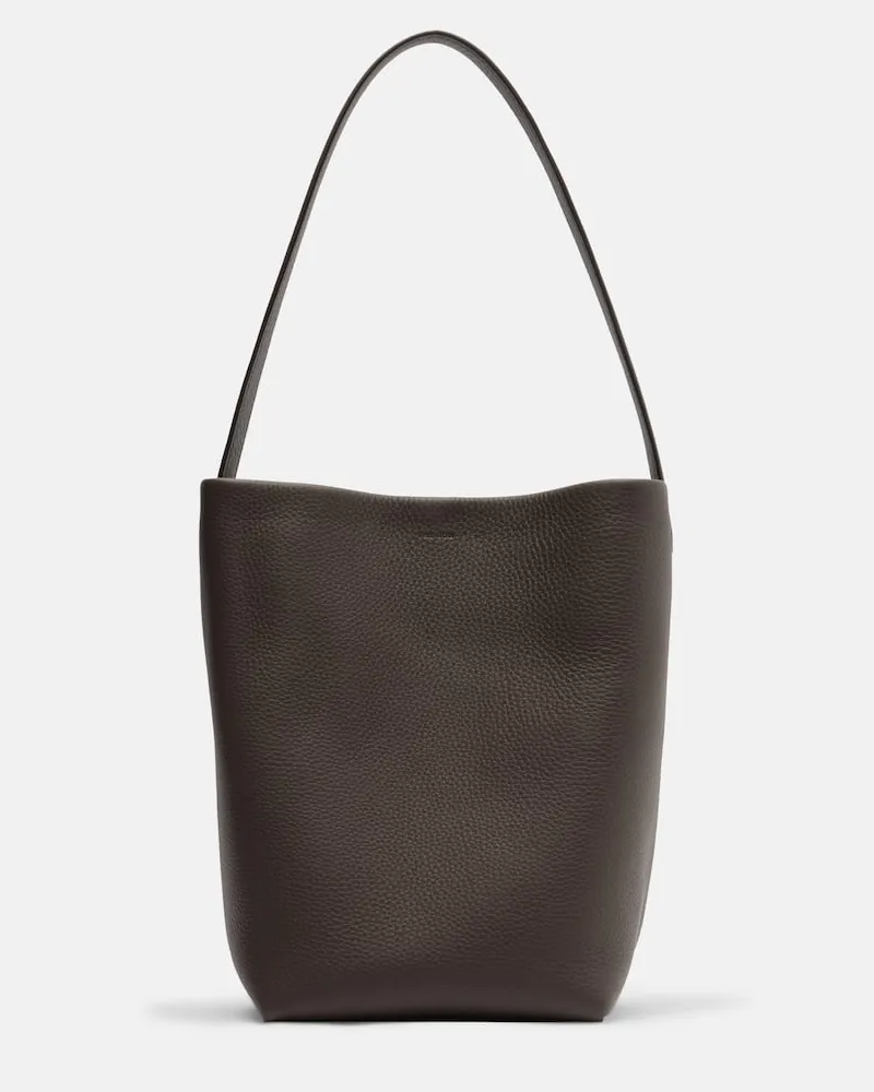 The Row Tote Bag Park N/S Medium aus Leder Braun