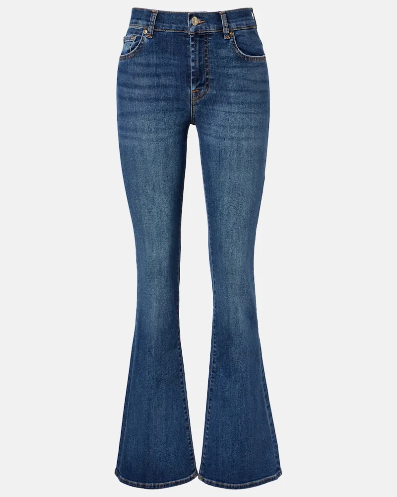 7 for all mankind Bootcut Jeans Blau