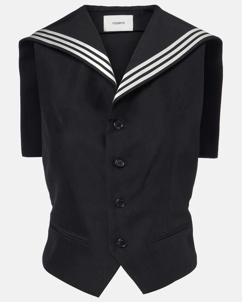 COPERNI Weste Schwarz