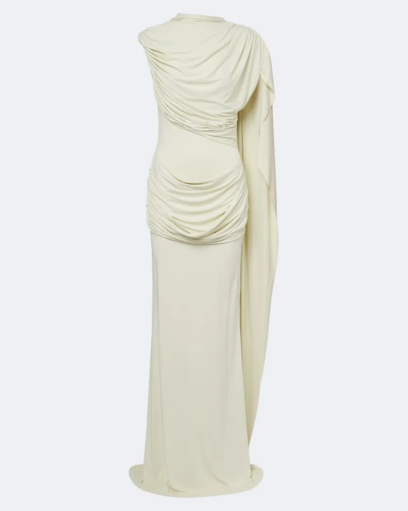 De La Vali Robe aus Jersey Weiß