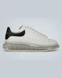 Alexander McQueen Sneakers aus Leder Weiss