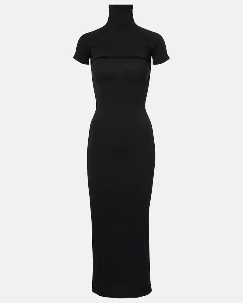 Alaïa Alaïa Maxikleid Schwarz