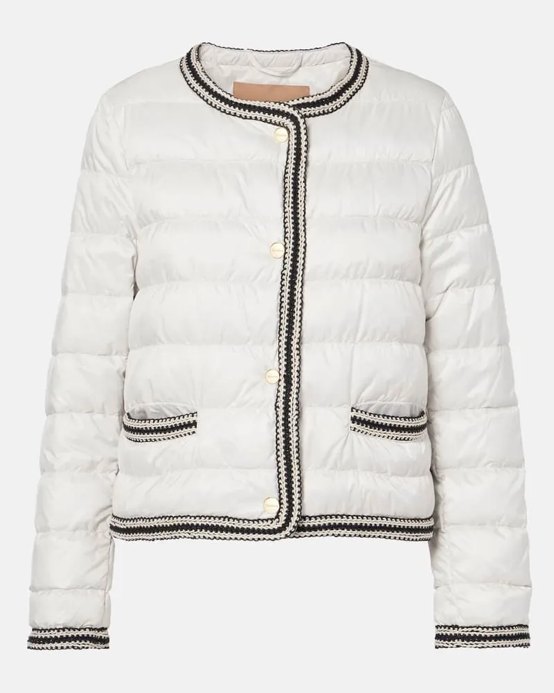 Max Mara The Cube Daunenjacke Kate Weiß