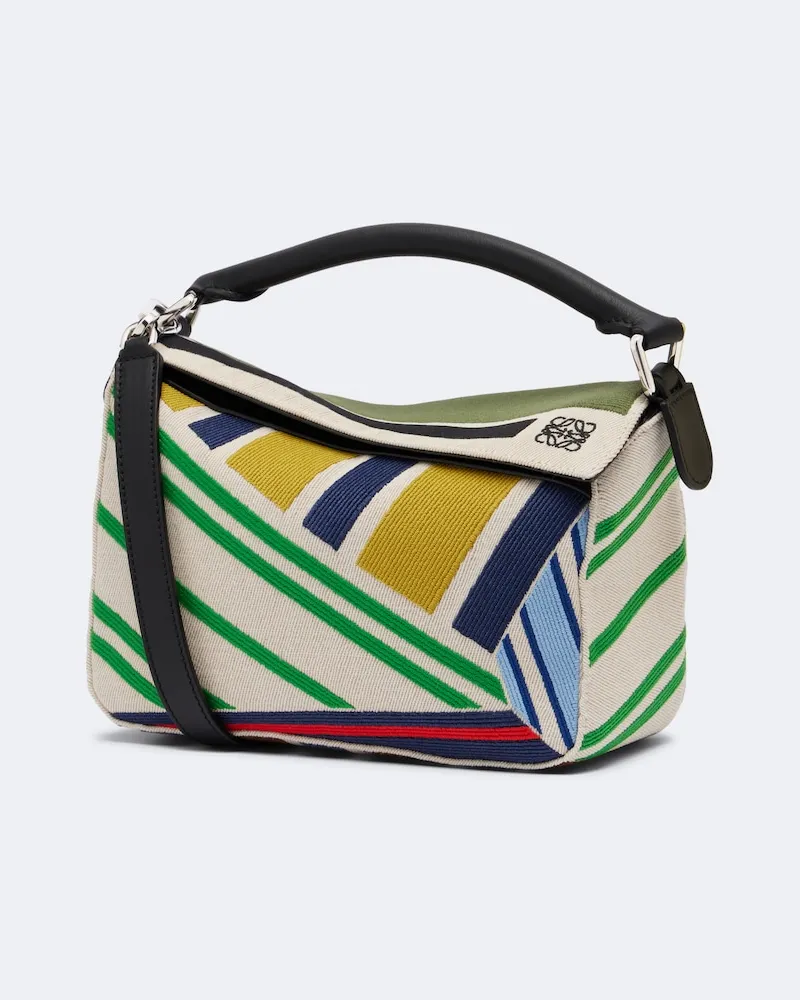 Loewe Henkeltasche Puzzle Small Multicolor