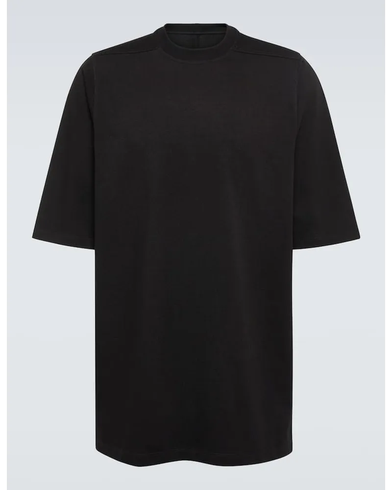 Rick Owens T-Shirt aus Baumwoll-Jersey Schwarz