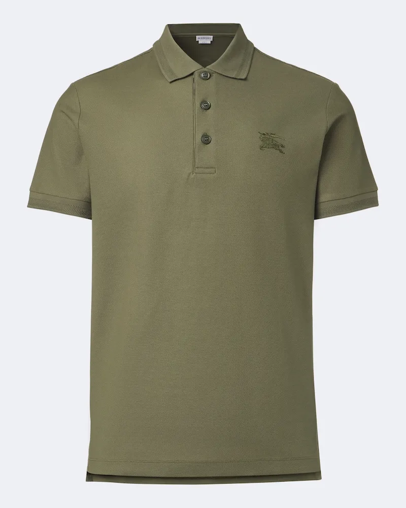 Burberry Poloshirt EKD aus Baumwoll-Piqué Grün