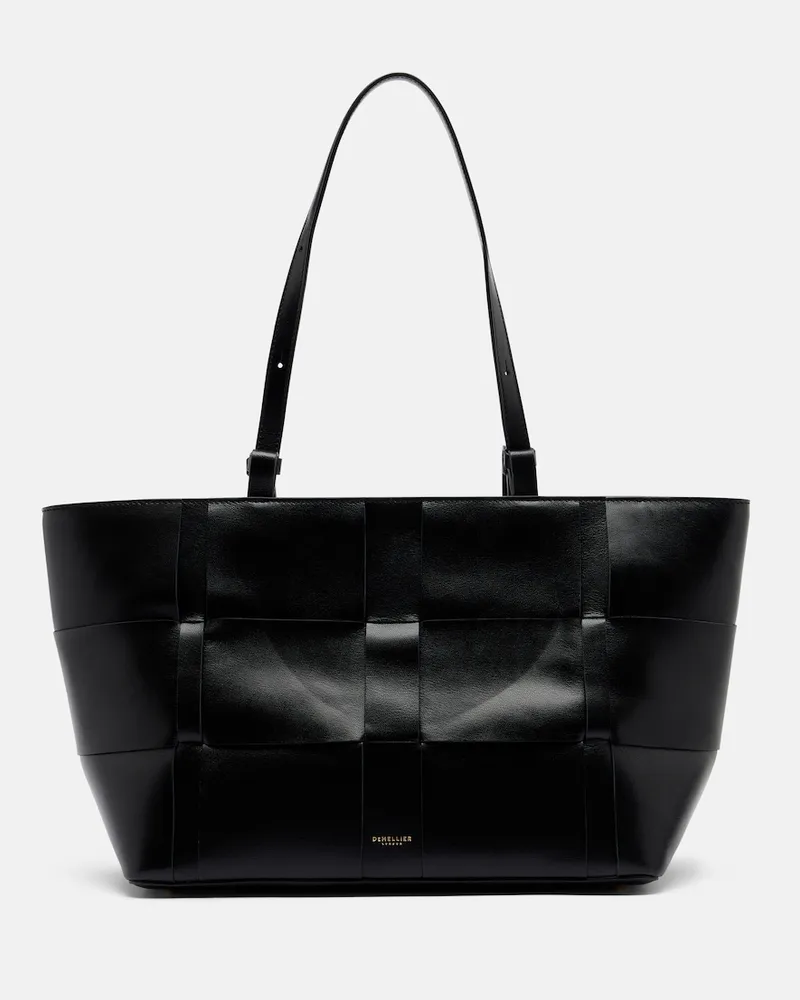 DeMELLIER Tote Bag Florence Large aus Leder Schwarz