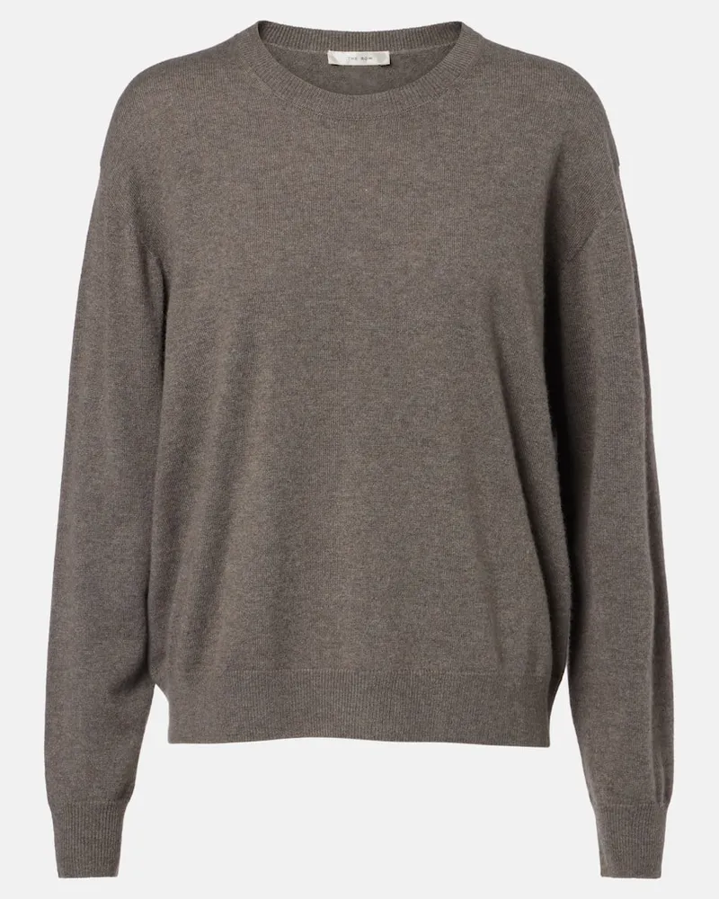 The Row Pullover Misael aus Kaschmir Grau