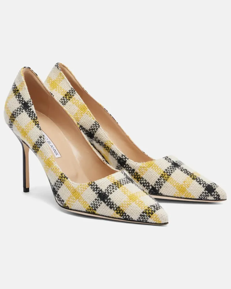 Manolo Blahnik Pumps BB 90 Beige
