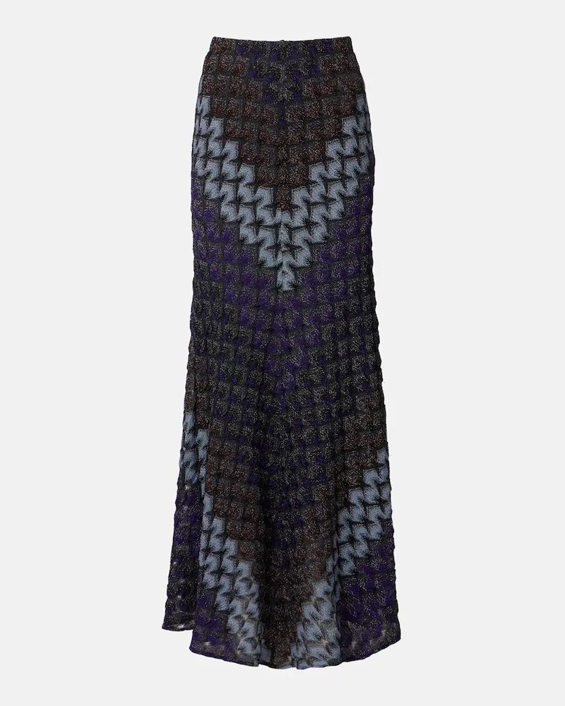 Missoni Maxirock aus Lamé Multicolor