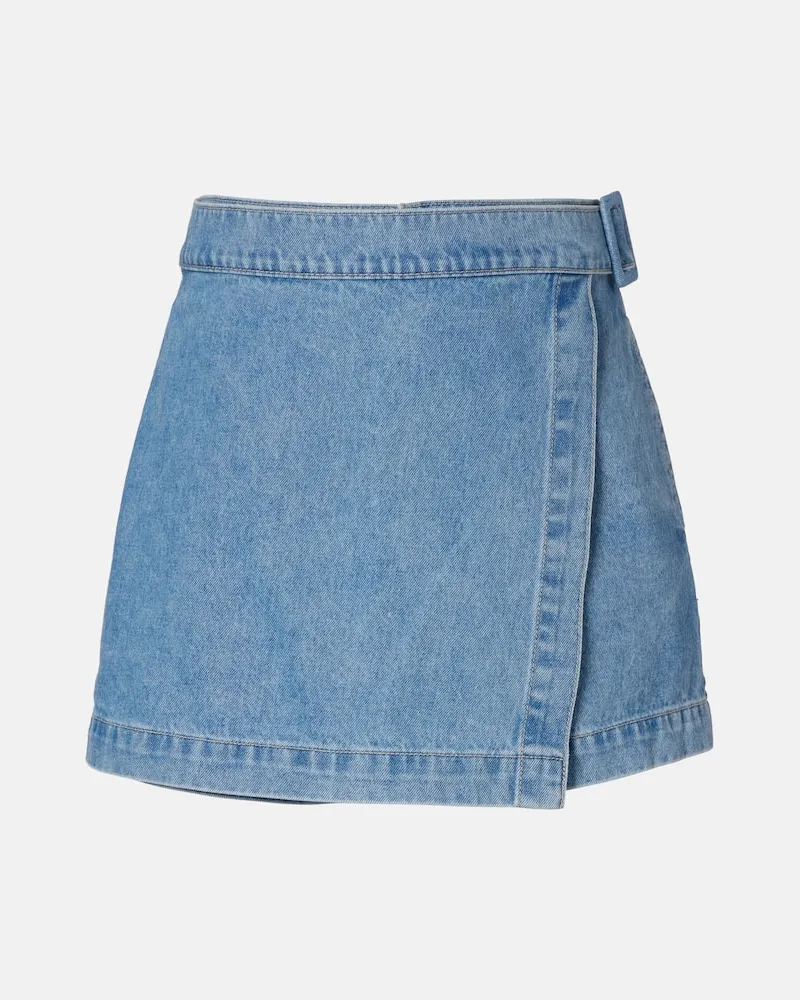 Veronica Beard Skort Diaz aus Denim Blau