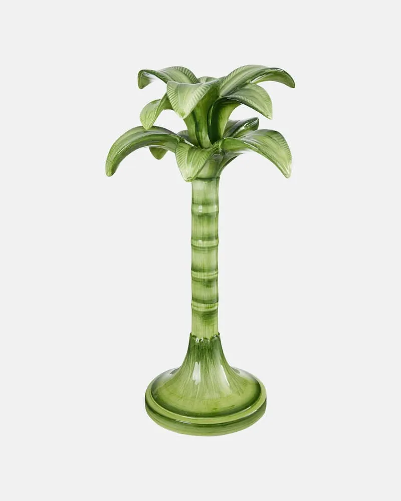 Les-Ottomans Kerzenständer Palm Large Grün