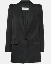 Max Mara Blazer Willy aus einem Baumwollgemisch Schwarz