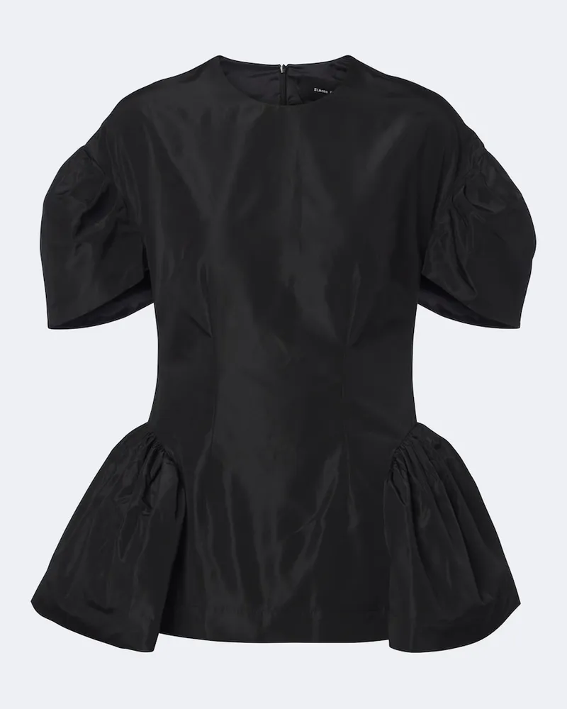 Simone Rocha Schößchentop Schwarz