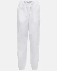 WARDROBE.NYC Jogginghose Spray Weiss