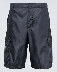 Prada Shorts aus Re-Nylon Schwarz